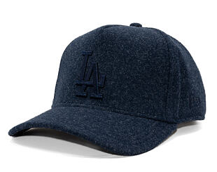 Kappe New Era - MLB Melton Wool 9FORTY A-Frame - LA Dodgers - Navy