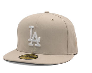 Kappe New Era - MLB Seasonal 59FIFTY - LA Dodgers - Stone