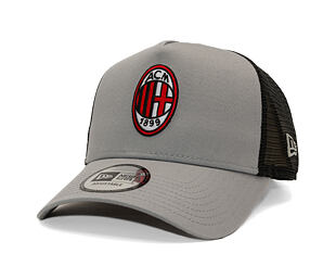 Kappe New Era -  Patch 9FORTY Trucker - Ac Milan - Grey