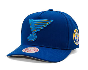 Kappe Mitchell & Ness - NHL Double Clutch Pro Snapback St. Louis Blues - Royal