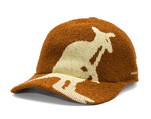 Kappe Kangol - Retro Bermuda Big Kroo Spacecap - Rustic Caramel