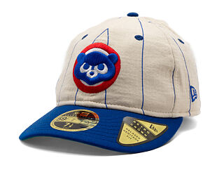 Kappe New Era - MLB Retro Linen Pinstripe 59FIFTY Retro Crown - Chicago Cubs - Team Color
