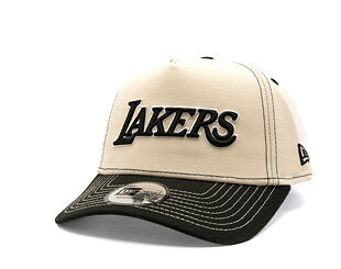 Kappe New Era - NBA City Icon 9FORTY A-Frame - LA Lakers - Cream / Black