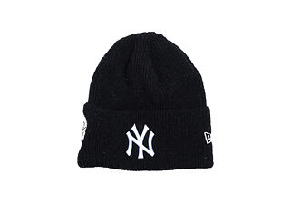 Mütze New Era - MLB WS Retro Beanie - NY Yankees - Black / White