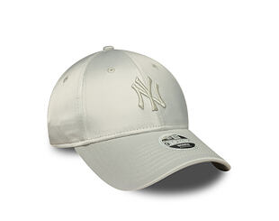 Damen Kappe New Era - MLB Satin Bow Back 9FORTY - NY Yankees - Grey