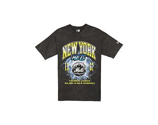 T-Shirt New Era - MLB Lifestyle Graphic Tee - NY Mets - Black