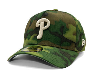 Kappe New Era - MLB Ripstop Camo 59FORTY - Philadelphia Phillies - Woodland Camo
