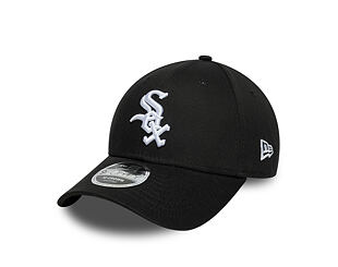 Kappe New Era - MLB Side Script 9FORTY M-CROWN - Chicago White Sox - Black