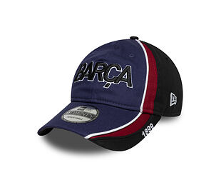 Kappe New Era - Moto Unstructured 9TWENTY - Barcelona FC - Navy / Cardinal