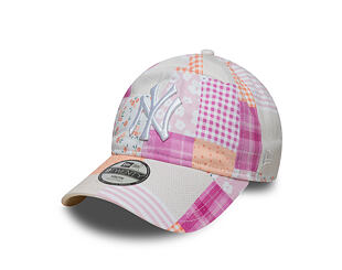 Kinder Kappe New Era - MLB Patchwork 9TWENTY - NY Yankees - Blush Pink / Fuchsia