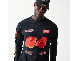 Langarmshirt New Era - F1 Graphic Longsleeve - Red Bull F1 - Black