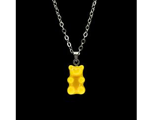 Kette Fainz - Mono Bear Chain - Yellow Mono