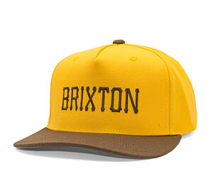 Kappe Brixton - Homerun Snapback - Golden Hour/Walnut Brown
