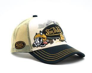 Kappe Von Dutch - Trucker - Patch & Print - Black / White