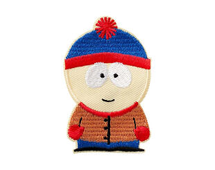 Bügelbild Monoquick - Southpark Stan 6,8 x 4,5 cm