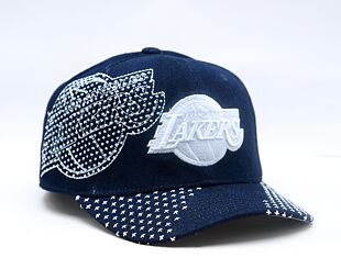 Kappe Mitchell & Ness - NBA Run Stitch Pro Snapback - Los Angeles Lakers - Blue