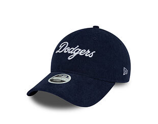 Damen Kappe New Era - MLB Cord Script 9TWENTY - LA Dodgers - Navy / White