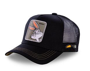 Kappe Capslab - Trucker Looney Tunes - Bugs Bunny - Schwarz