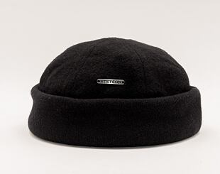 Mütze Stetson Docker Cap Wool/Cashmere Black 8810101
