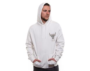 Mitchell & Ness NBA Cream Kapuzenpullover Bulls Off White
