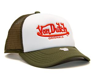 Kappe Von Dutch Trucker Atlanta Foam Grey/Orange