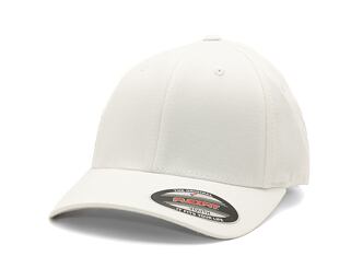 Kinder Kappe Yupoong Flexfit - Flexfit Wooly Combed - White