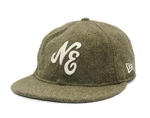 Kappe New Era - 59FIFTY Retro Crown Harris Tweed - Olive