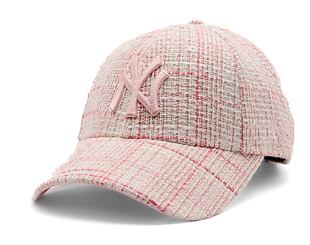 Damen Kappe New Era - MLB Tweed 9FORTY - NY Yankees - Pink