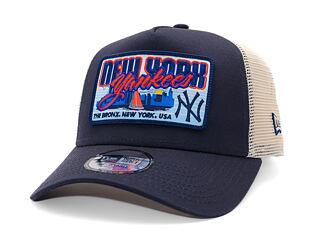 Kappe New Era - MLB City Patch 9FORTY Trucker - NY Yankees - Navy