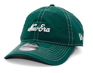 Kappe New Era - Contrast Stitch 9TWENTY - Dark Green / White