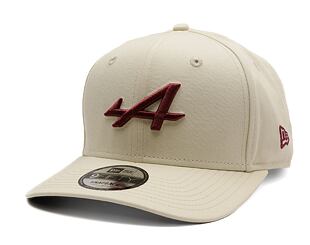 Kappe New Era - F1 Seasonal 9FIFTY Original Fit - Alpine Racing - Cream / Burgundy