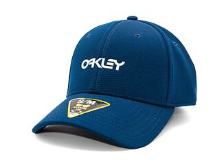 Kappe Oakley - 6 Panel Stretch Metallic Hat - Team Navy