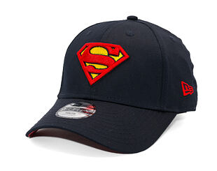 Kinder Kappe New Era - WARNER BROS DC Print 9FORTY - Superman - Navy