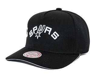 Kappe Mitchell & Ness - NBA Born To Win Pro Snapback HWC - San Antonio Spurs - Black