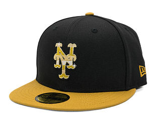 Kappe New Era - MLB 59FIFTY Day - NY Mets - Black & Gold