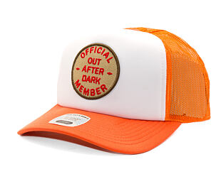 Kappe Brixton - Out After Dark Np Hp Trucker H - Tangerine/Off White