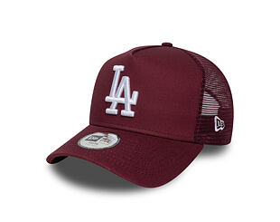 Kinder Kappe New Era - MLB League Essential 9FORTY Trucker - LA Dodgers - Burgundy / White