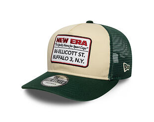 Kappe New Era - Sporty Patch Mesh Golfer 19TWENTY - Cream / Dark Green