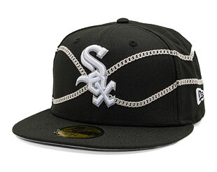 Kappi New Era - MLB Chain Wrap 59FIFTY - Chicago White Sox - Schwarz