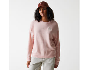 Damen Strickpullover New Era - MLB Knit Sweater - NY Yankees - Light Pink