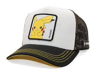 Kappe Capslab - Pokémon Trucker - Pikachu - Black / White