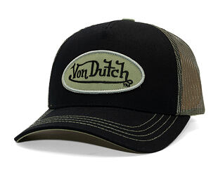 Kappe Von Dutch - Trucker - Classic Logo - Black/Green