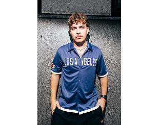 Trikot New Era - NBA Button Jersey Shirt - LA Lakers - Muted Indigo