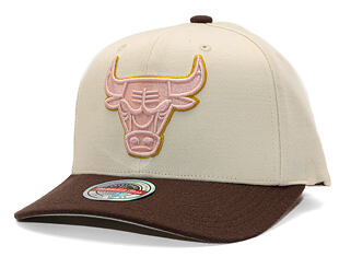 Kappe Mitchell & Ness - Blush Sand Classic Red - Chicago Bulls - Sand/Brown