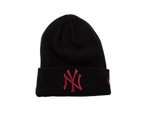 Kinder Mütze New Era - MLB League Essential - NY Yankees - Black / Burgundy