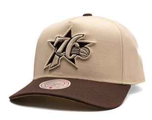 Kappe Mitchell & Ness - NBA Fashion Basic 2T Pro - Philadelphia 76Ers - Cream