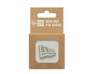 Brosche New Era - Branded Cap Pin - Silver Flag - Silver