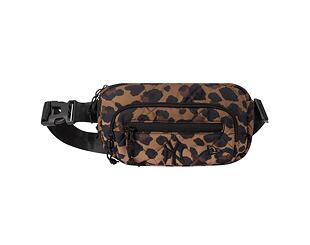 Bauchtasche New Era - MLB Leopard Quilted Waist Bag - NY Yankees - Brown / Black