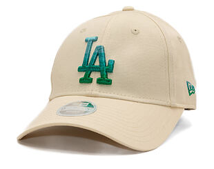 Damen Kappe New Era - MLB Womens Metallic Logo 9FORTY - LA Dodgers - Cream