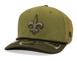 Kappe New Era - NFL25 "Salute to Service" - 9SEVENTY Stretch-Snap - New Orleans Saints 